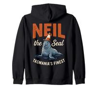 Neil The Seal Tasmania Funny Traffic Cone Sudadera con Capucha