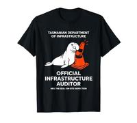 Neil The Seal Tasmanian Infrastructure Auditor Camiseta