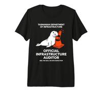 Neil The Seal Tasmanian Infrastructure Auditor Camiseta Premium