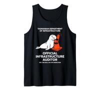Neil The Seal Tasmanian Infrastructure Auditor Camiseta sin Mangas