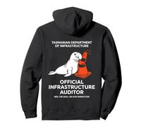 Neil The Seal Tasmanian Infrastructure Auditor Sudadera con Capucha