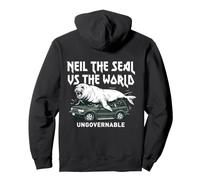 Neil The Seal Ungovernable Southern Elephant Seal Sudadera con Capucha