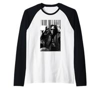 Neil Young Heart of Gold Cantante de AJ Barratt Camiseta Manga Raglan