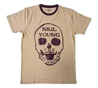 Neil Young Hitchhiker Ringer - Camiseta, Natural, X-Large