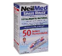 Neilmed Sinus Rinse 50 Sobres - Irrigación nasal diaria para limpiar senos