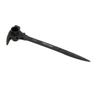Neilsen CT5067 - Llave de carraca para andamio de 19 mm, 21 mm, mecanismo de trinquete de 24 dientes, cabeza de martillo, mango de barra de palanca de cromo vanadio