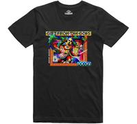 NEIOASVML Gift from The Gods T Shirt Loader Retro 8 bit Spectrum Man T-Shirt 100% Cotton Sleeve Shirt Black Mens