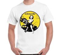 NEIOASVML Killing Joke Let’s All Go to The Fire Dances Retro T Shirt White Men T-Shirt