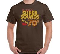 NEIOASVML Reservoir Dogs T-Shirt Mens K-Bily Super Sounds of The 70's Top Movie Film Chocolate