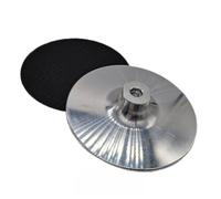 NEIQIUWING 1 almohadilla de pulido de aluminio para amoladora angular con rosca M14, M10 y 5/8-11, placa de apoyo para herramientas eléctricas domésticas, accesorios