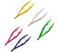 NEIQIUWING 1 Stück Kunststoff-Clip-Pinzette für Kinder zum Basteln Von Perlen und Anderen handgefertigten Bastelmaterialien