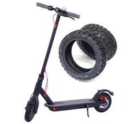 NEIQIUWING 10 pulgadas 10x2.75-6.5 Scooter Neumáticos 10x2.70-6.5 Airless Off-Road para Scooter Eléctrico, Neumáticos de Goma Resistentes, Autosellado, 670 g