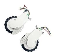 NEIQIUWING 2/1 piezas rueda de plástico izquierda/derecha para Xiaomi Mijia X10 Plus, X20 Plus, S10 Plus, S10 X10 Partes de rueda de robot aspirador