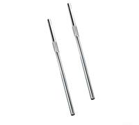 NEIQIUWING 304 Stainless Steel Bendable Straws designed for long term use in beverages Hot or Cold at Home Or While Traveling(2pcs)