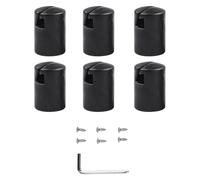 NEIQIUWING 6 fundas protectoras para trampolín - Fundas de seguridad fáciles de instalar para niños, accesorios para herramientas de jardinería