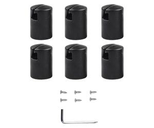 NEIQIUWING 6 fundas protectoras para trampolín - Fundas de seguridad fáciles de instalar para niños, accesorios para herramientas de jardinería