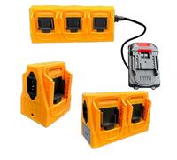 NEIQIUWING Adaptador convertidor de batería de 2/4/6 vías para Makita BL1830, BL1840, BL1850 y BL1860 - Hecho de ABS, 130 x 95 mm