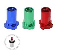 NEIQIUWING Adaptador de aluminio para pulverizadores de pintura M14/M16, 40 mm, pintura electroforética roja, resistente al desgaste