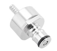 NEIQIUWING Adaptador de llenado de botellas de ácido carbónico para vino, cerveza y válvula de cola, conexión para botellas de PET, dispositivos de burbujas, accesorios de plata 6 cm