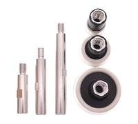 NEIQIUWING Amoladora angular de acero inoxidable de alto rendimiento -3 paletas+3 barras de extensión