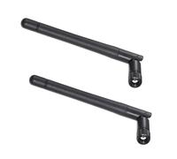 NEIQIUWING Antena de 433 MHz 2 dBi con RP para conector SMA, antena giratoria, tamaño 433 MHz, antena adhesiva de cobre estándar, chapado en oro