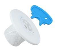 NEIQIUWING Boquilla de masaje giratoria de 2 pulgadas y 360° con herramienta de extracción para centro de spa