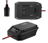 NEIQIUWING Conversor Step-down para baterías de 18 V - DC 12 V/5-13 V, 10 A, ≥95% de eficiencia, para BL1815B, DCB200 y otros