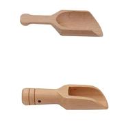 NEIQIUWING Cucharas pequeñas de madera para miel, café, azúcar, sal y accesorios de baño, 2,4 x 7,8 cm, 1 o 5 unidades