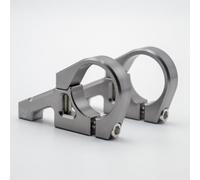 NEIQIUWING Direct Mount - Tija de horquilla doble para bicicleta de montaña DH con manillar de 31,8 mm