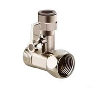 NEIQIUWING Eficiente purificador de agua válvula en T con función de interruptor de material ABS robusto para agua potable segura y fácil montaje en dispositivos gris (B2)