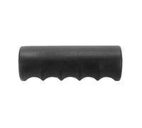 NEIQIUWING Empuñaduras de goma para carretillas, tubos redondos, color negro