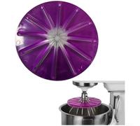NEIQIUWING Espátula de silicona flexible con protección contra salpicaduras para batidora de 4,5 QT y 5 QT, accesorio de agitación suave para proteger el cuenco y para mezclas de masa uniformes (E)