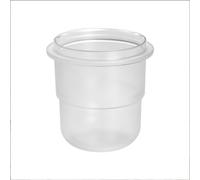 NEIQIUWING Espresso Dosing Cup - Taza para molinillo de café (58 mm), transparente