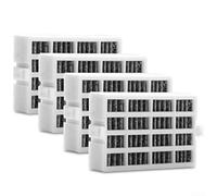 NEIQIUWING Filtro de aire de carbón activo para frigorífico W10311524 AIR 1 Fresh, neutralización de olores para varios modelos, duradero para reemplazar cada 6 meses, paquete de 4 unidades