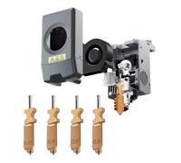 NEIQIUWING FlashFürge AD5X - Boquilla de acero endurecido (0,25/0,4/0,6/0,8 mm, 300 ºC)