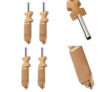 NEIQIUWING FlashFürge AD5X - Boquilla de repuesto para filamentos de alta temperatura (0,25/0,4/0,6/0,8 mm, sin herramientas)