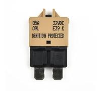 NEIQIUWING Fusible de 5 a 30 A para coche, interruptor de circuito manual, fusible plano de 12 V/24 V, reajustable para barcos, marinos y rallyes