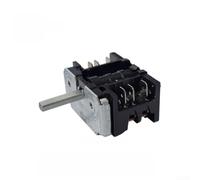 NEIQIUWING Interruptor de cámara 42.02900.000, interruptor de posición, 250 V, 16 A, 0-1 nivel, compatible con FOR para ego para horno, accesorios robustos, ABS, metal, negro y plateado