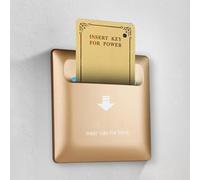 NEIQIUWING Interruptor de control de acceso de pared de bajo consumo con función de tarjeta, 13,56 MHz, interruptor de hotel