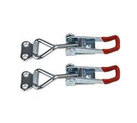 NEIQIUWING Juego de 2 herramientas de bloqueo de palanca para abrazaderas de sillín, herramienta de liberación rápida para pernos de puerta, hierro galvanizado, 90 x 27 mm, fuerza de sujeción de 100