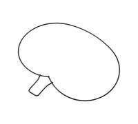 NEIQIUWING Juego de 3 anillos de hierro forjado con forma de calabaza para jardín, 25 x 30 cm, color negro