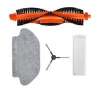 NEIQIUWING Juego de cepillos principales, cepillos laterales, filtro, fregona para Kärcher RCV 3 - Piezas de repuesto