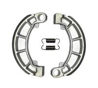 NEIQIUWING Juego de zapatas de freno compatibles con Honda TRX 350 400 420 450, Foreman 450 4x4 y Rancher 350 2x4/4x4, pastillas de freno de metal resistentes al calor para ATV Quad MC0374