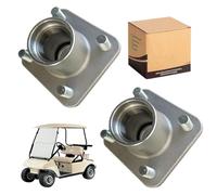 NEIQIUWING Kit de asiento de aleación para carrito de golf (1981-2003 DS Gas/Eléctrico), incluye cubo de rueda, tapón antipolvo, sello de aceite y rodamiento cónico