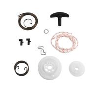 NEIQIUWING Kit de reparación de arranque de retroceso con soporte de muelle, trinquete, rueda de arranque, cuerda, mango y arandela para soplador de hojas Stihl BG86C SH56C