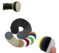 NEIQIUWING Lote de 10 discos abrasivos de carburo de silicio de 75 mm para molienda húmeda y seca, grano 240-10000, para mayor flexibilidad y resistencia al desgaste