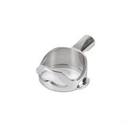 NEIQIUWING Mango portafiltro de 58 mm diseño sin fondo para cafetera espresso E61, extracción precisa mediante filtro de malla fina, extraíble para uso versátil, apto para Rocket, para lelit, para