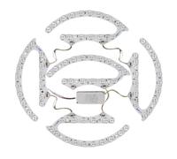 NEIQIUWING Módulo LED para plafón, 3 colores, regulable, 220 V, panel LED 72 W/96 W