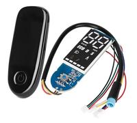 NEIQIUWING Pantalla de scooter eléctrico con cubierta para Ninebot F20, F25, F30 y F40 - Pantalla de control de velocidad, accesorios para patinete eléctrico