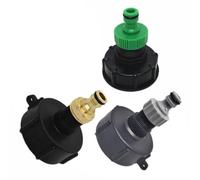 NEIQIUWING Para adaptador de manguera de 3/4 pulgadas S60 x 6 para depósitos de agua IBC (lluvia) 1000 l